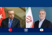 پزشکیان و اردوغان در گفت‌وگوی تلفنی بر آتش‌بس و ثبات منطقه‌ای تأکید کردند