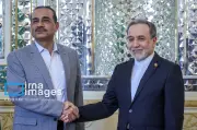 دیدار فرمانده ارتش پاکستان با وزیر امور خارجه ایران در تهران