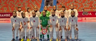 تیم ملی فوتسال زنان ایران قهرمان مسابقات کافا شد