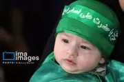 تصاویری از مراسم گردهمایی نوزادان حسینی در بندرعباس
