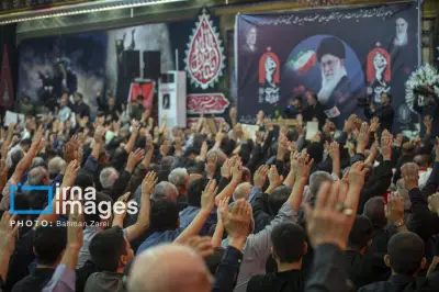 مراسم بزرگداشت رهبر شهید در کرمانشاه برگزار شد