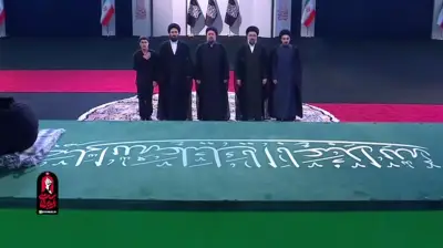 جهان به شهدای خدمت ادای احترام کرد؛ خانواده امام خمینی(ره) تجلیل کردند