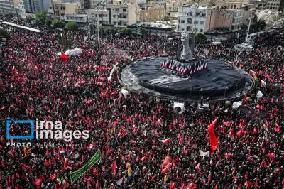 تصاویر: وداع میلیونی تهران با رئیس‌جمهور شهید