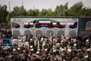 وداع باشکوه مردم قم با شهید سید حسن نصرالله